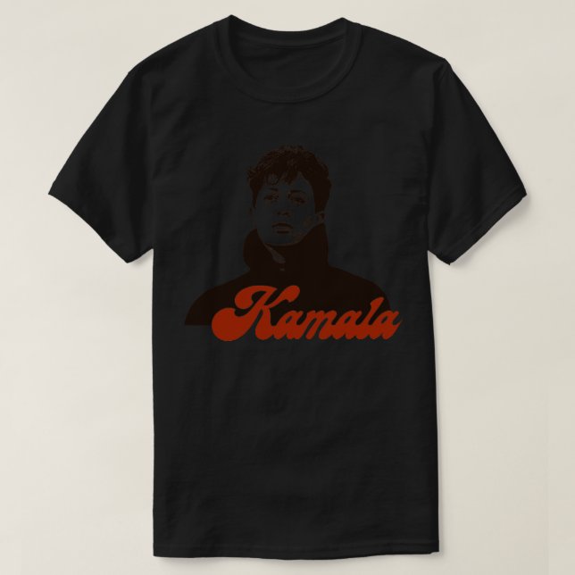 T-shirt Design de style rétro Young Kamala (Design devant)