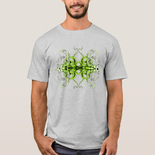 T-shirt Design de tatouage Tribal Personnalisé Vert