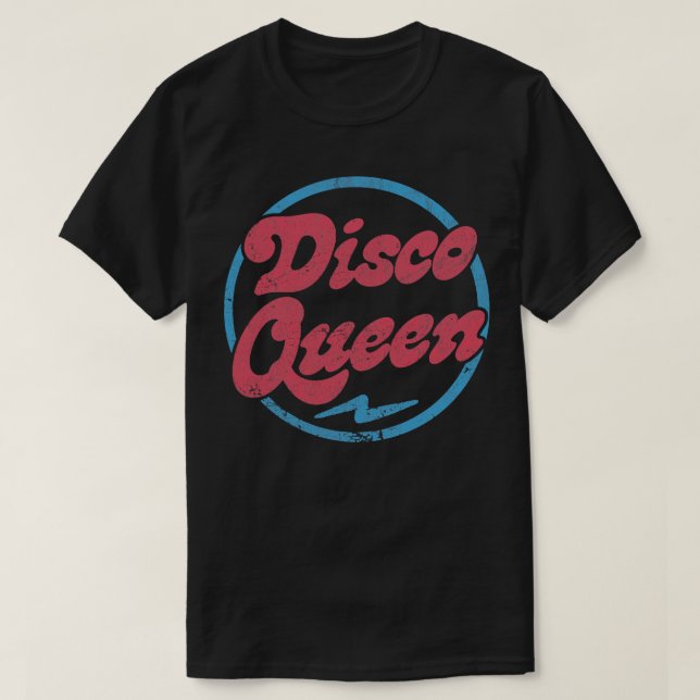 T-shirt Design de typographie de style rétro Disco (Design devant)
