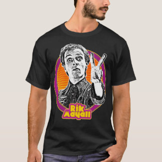 T-shirt Design de ventilateur rétro Rik Mayall