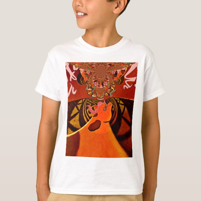 T-shirt Design d'image de Just Funny Giraffe (Devant)