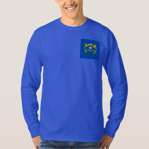 T-shirt Design du drapeau d'état du Nevada