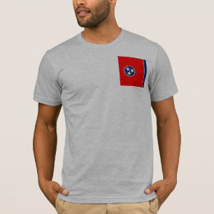 T-shirt Design du drapeau d'état du Tennessee