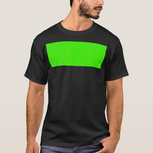 T-shirt Design écran vert Chroma Key Photo Video Effet (Devant)