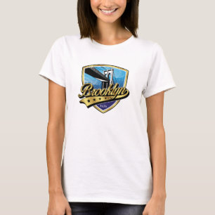 T-shirt Design élégant du logo Brooklyn Swoosh