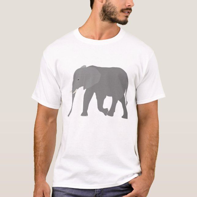 T-shirt Design éléphant (Devant)