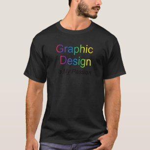 T-shirt Design Graphique Est Mon Passion Graphiste Prem