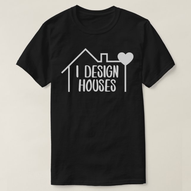 T-shirt Design Intérieur Maisons Décor Intérieur (Design devant)
