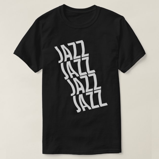 T-shirt design jazz (Design devant)