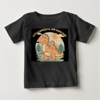 T-Shirt Design: Little Sprouts, Big Dino Dad