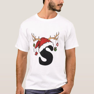 T-shirt design logo S pour joyeux Noël