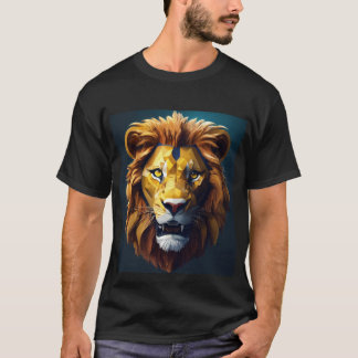 T-shirt design : Majesté rugissante