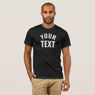 T-shirt Design Moderne et Propre pour Homme Manches Courte