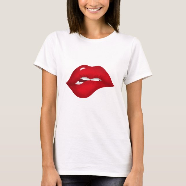 T-shirt Design moderne pour les filles, symbole de l'éléga (Devant)