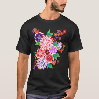 T-shirt Design Motif Fleur 1