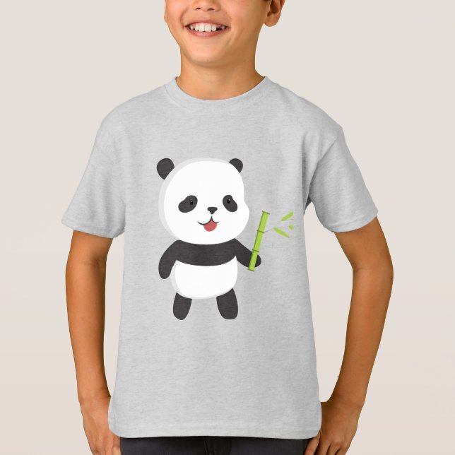T-shirt design Panda (Devant)