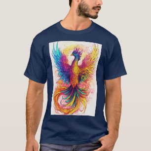 T-shirt Design Phoenix fluorescent