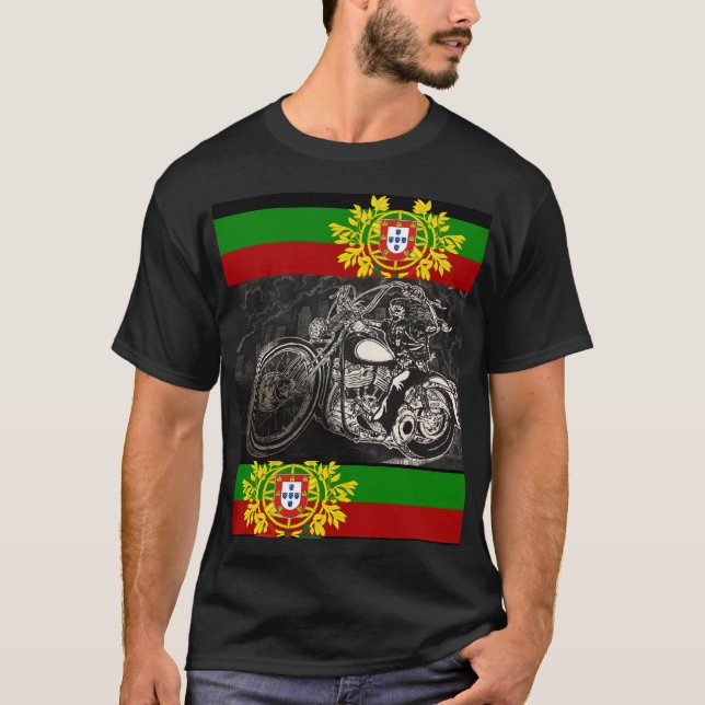 T-shirt Design portugais (Devant)