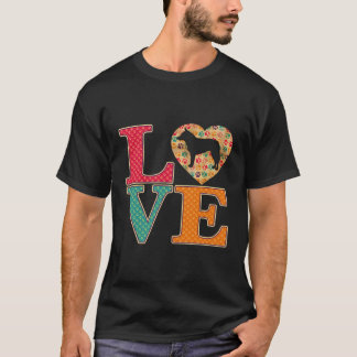 T-shirt Design Red Heeler pour Amoureux de les chiens Red 