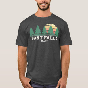 T-shirt Design rétro les années 70 post-chutes ID Vintage
