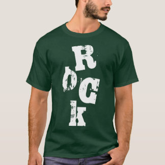 T-shirt design rock audace