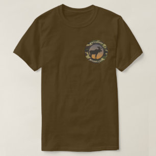 T-shirt design rond orignal et Camo