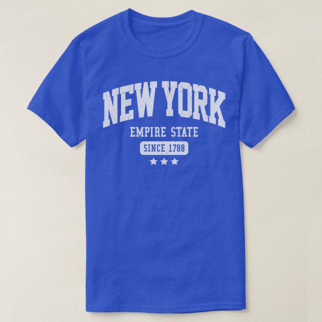 T-shirt Design sportif de l'Empire de New York (Design devant)