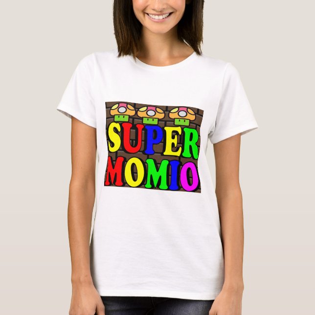T-shirt design super momio  (Devant)