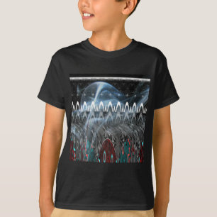 T-shirt Design Tribal Edgy moderne.