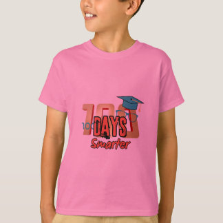 T-shirt Design unique pour célébrer les 100 jours d'école.