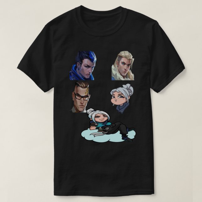 T-shirt Design Valorant Killjoy (Design devant)