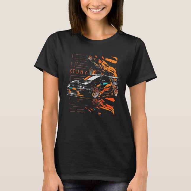 T-shirt Designs and tuning sayings for Japanese car fans (Devant)