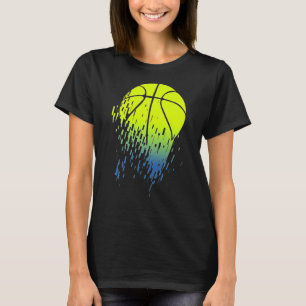 T-shirt Désintégration du Neon Green Basketball Urbain Gra