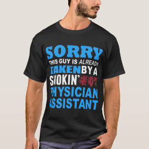 T-shirt Désolé ce type est déjà pris par un Smokin P chaud
