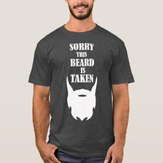 T-shirt désolé cette barbe a été prise 3 2