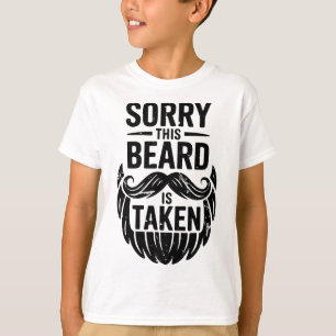 T-shirt Désolé Cette Barbe Est Prise Chemise Hommes Valent