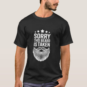 T-shirt Désolé Cette Barbe Est Prise Dessin Amusant