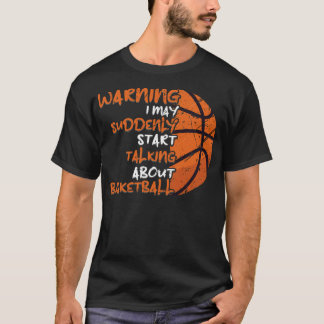 T-shirt Désolé De Me Garder Drôle Basketball