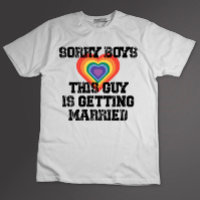 Désolé Garçons Ce Gars Se Marie Gay