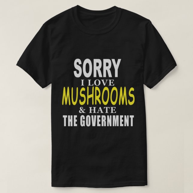 T-SHIRT DÉSOLÉ J'ADORE LES CHAMBRES MUSCULAIRES ET HAINE L (Design devant)