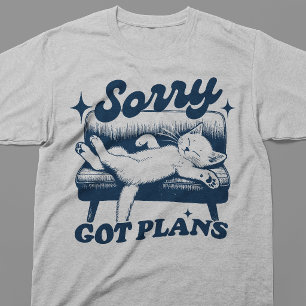 T-shirt Désolé, j'ai des plans