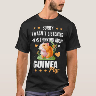 T-shirt Désolé, je n'ai pas écouté les cobayes, blonde