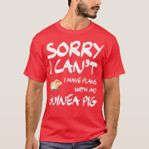 T-shirt Désolé, je ne peux pas avoir de plans avec mon gui