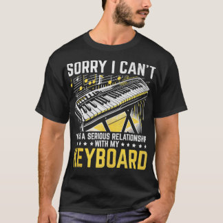 T-shirt Désolé, Je Ne Peux Pas Avoir Une Relation Sérieuse