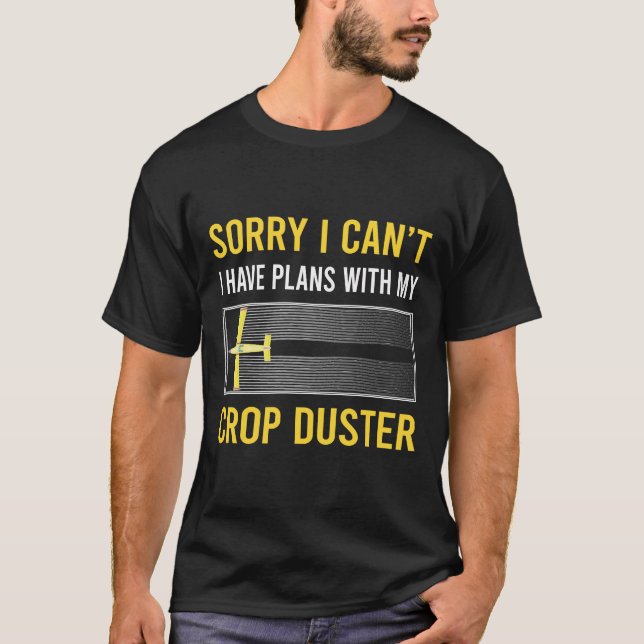 T-shirt Désolé, je ne peux pas cultiver le duvet (Devant)