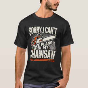 T-shirt Désolé je ne peux pas. J'ai des plans avec ma tron