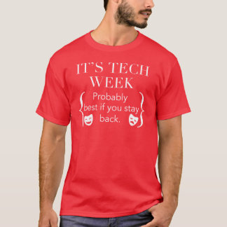T-shirt Désolé je ne peux pas rester une semaine de plus é