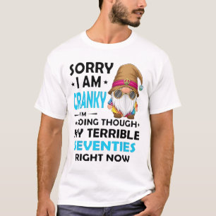 T-shirt Désolé, je suis accro Je traverse ma terrible mer