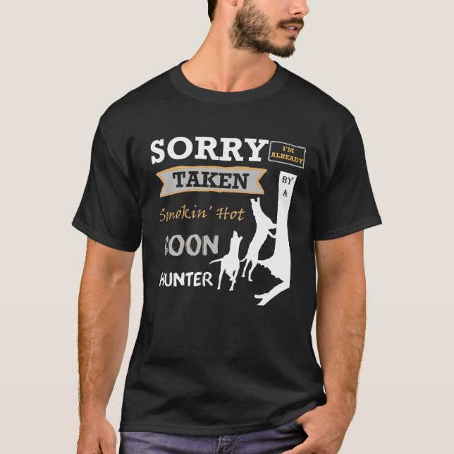 T-shirt Désolé, je suis déjà pris par une chasse au cocon  (Devant)