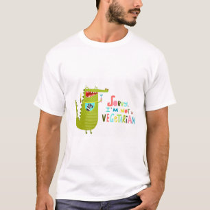 T-shirt Désolé Non Végétarien